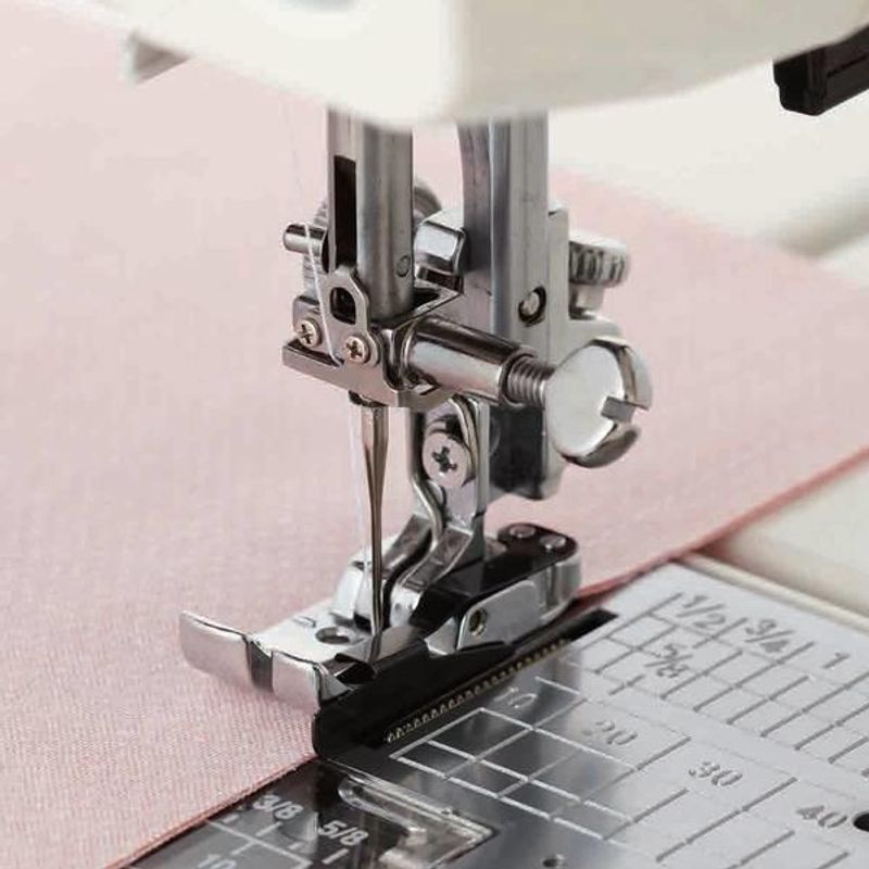 Janome/Elna Trykkfot 1/4 Inch Fot med guide