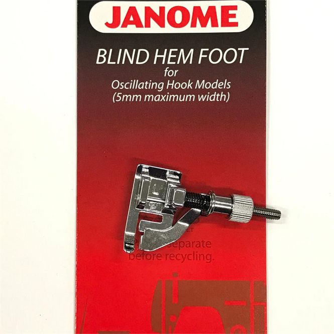 Hovedbilde Janome/Elna Trykkfot Blindfaldfot justerbar