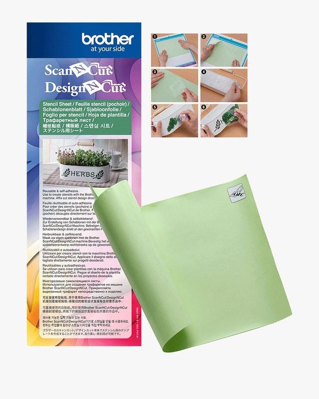 Brother Stencil Sheets CASTCL1