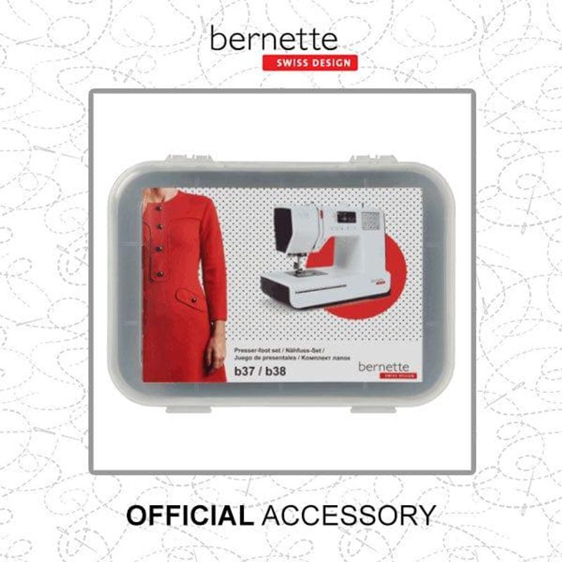 Bernina Bernette Trykkfotsett B37/B38