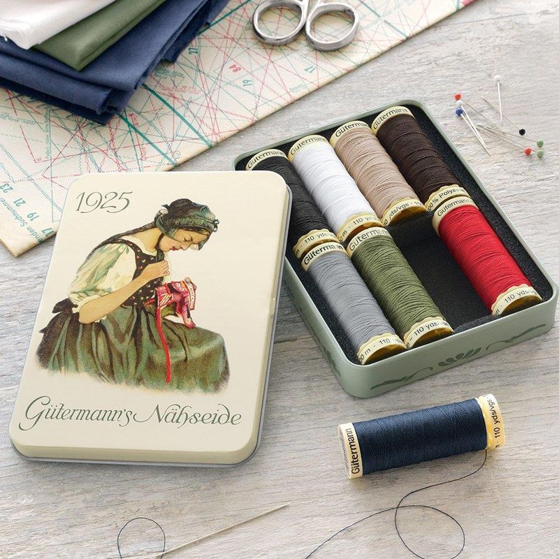 Gütermann Polyester 100 8stk. 100m
