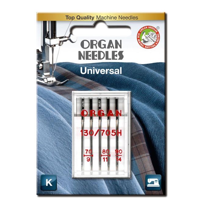 Hovedbilde Organ Universalnål #70-90 5pk
