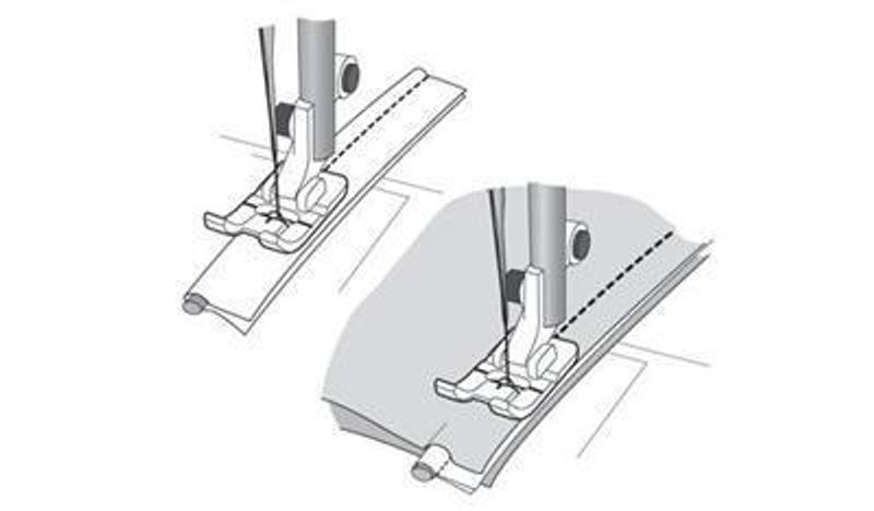 Husqvarna Trykkfot Smal Passpoalfot