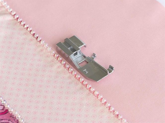 Hovedbilde Baby Lock Trykkfot Perlefot Gr. 10 ...