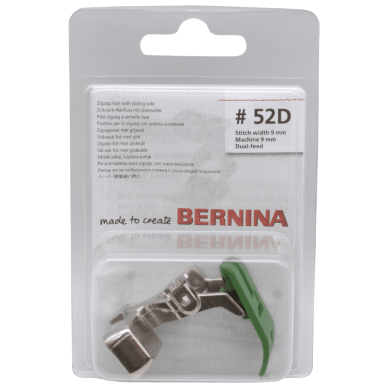 Bernina Trykkfot 52D Glidefot/Teflonfot