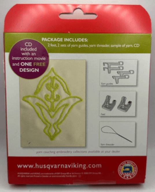 Hovedbilde Husqvarna Yarn Couching Feet Set
