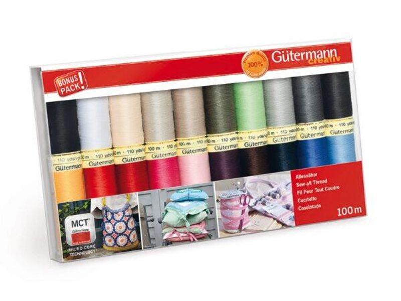 Gütermann Polyester No100 20x100m