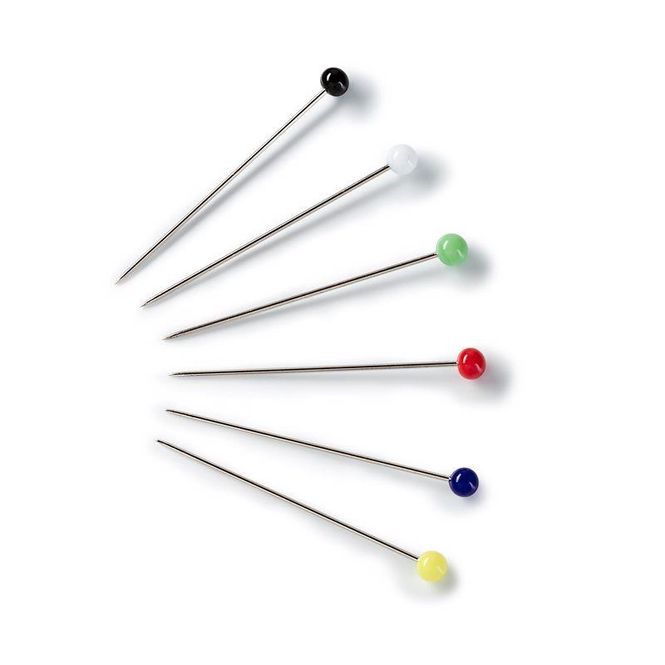 Hovedbilde PRYM Knappenåler m/ glasshode 30x0,6mm