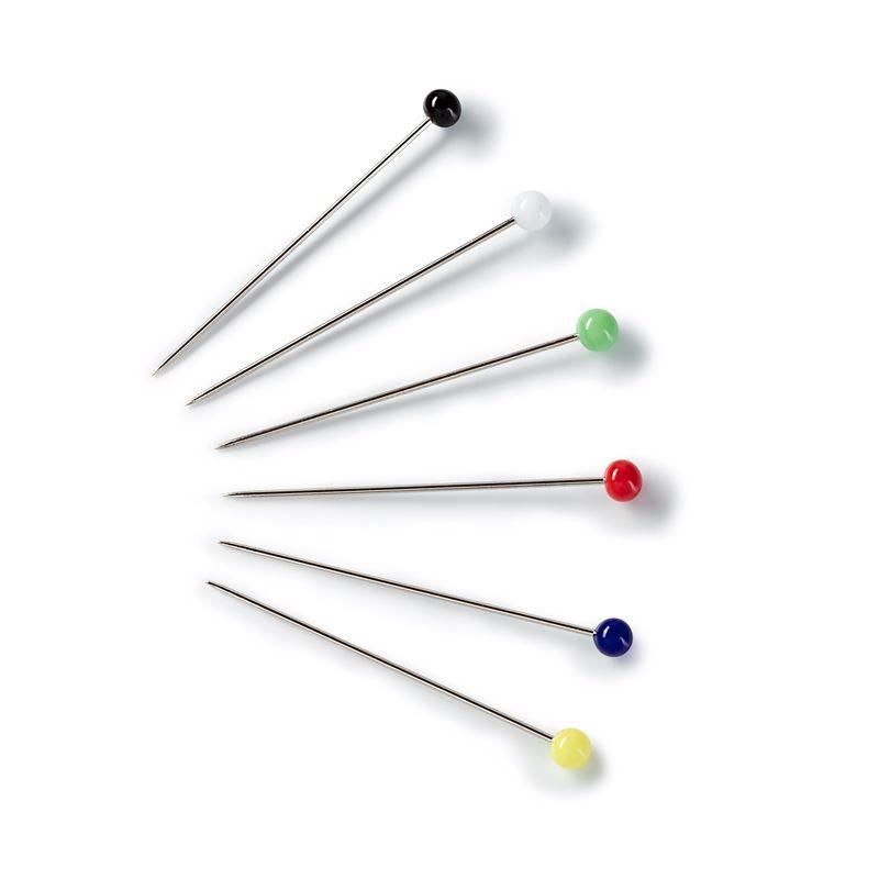 PRYM Knappenåler m/ glasshode 30x0,6mm