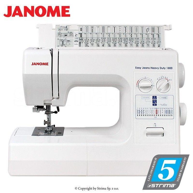 Janome Easy Jeans 1800 Symaskin