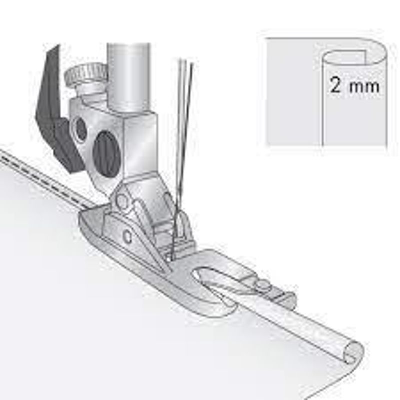 Husqvarna Trykkfot Faldefot 2mm