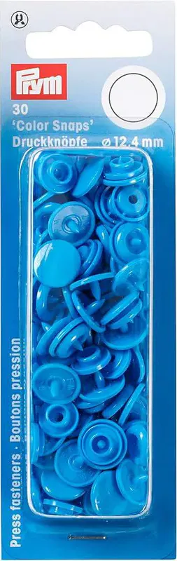 Prym Color Snaps Trykknapp 12,4mm 30 stk Runde