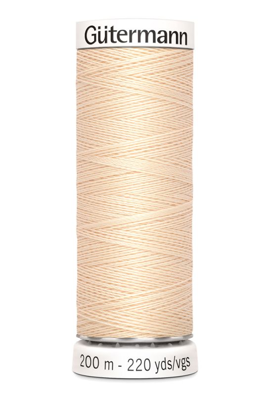 Gütermann No. 100 Polyester 200m sytråd